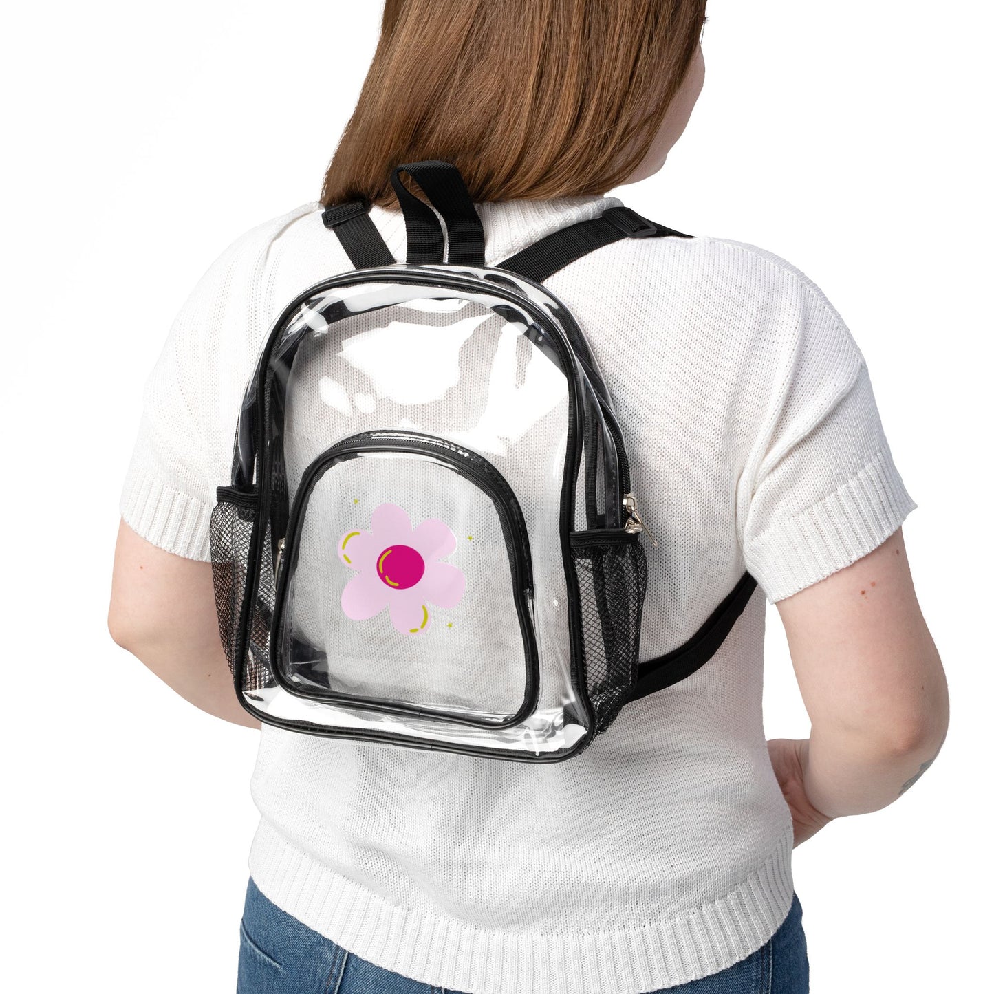 Daisy Clear Stadium Backpack