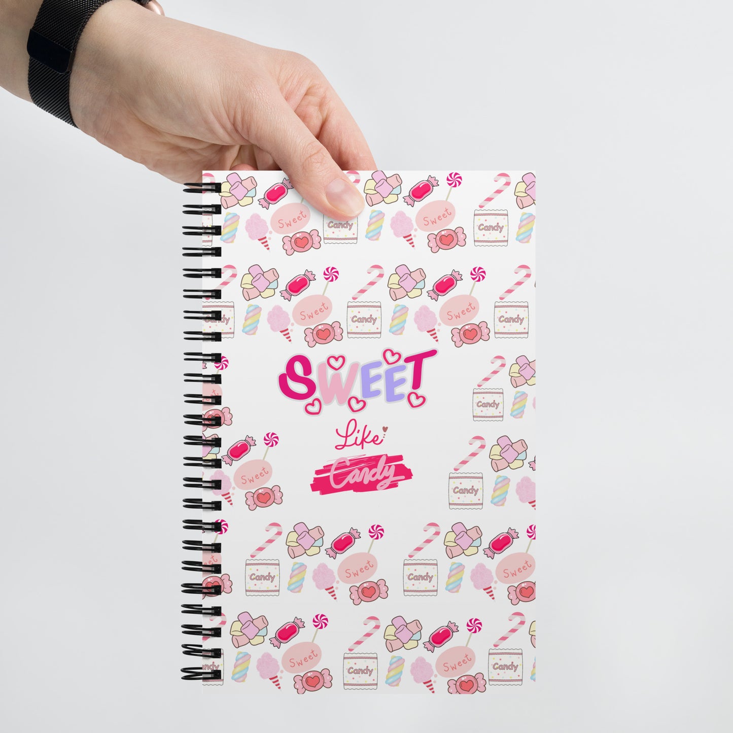 Sweet like Candy Spiral Notebook