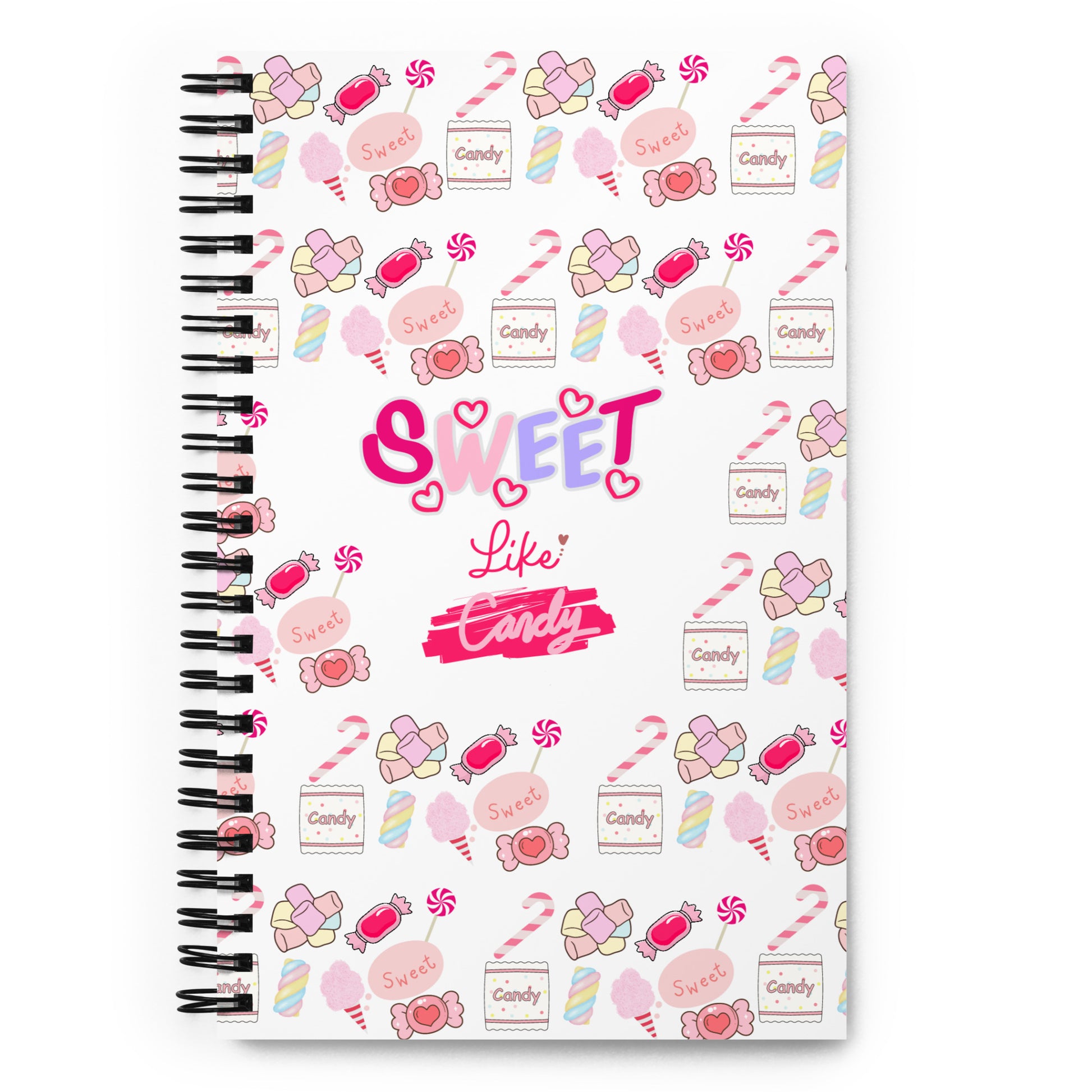 Sweet like Candy Spiral Notebook