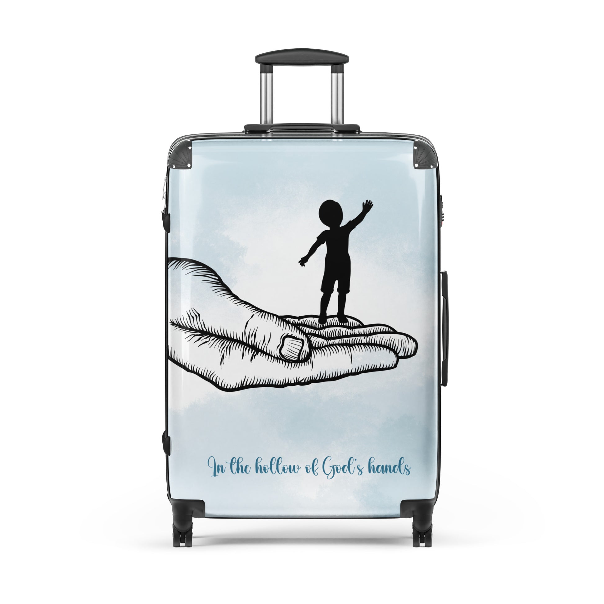 Product mockupThe Blue Hollows Suitcase