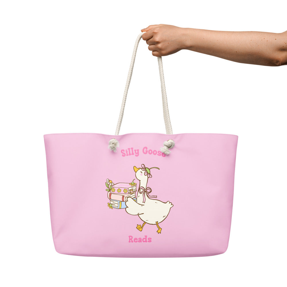Oversized Silly Goose Weekender Bag