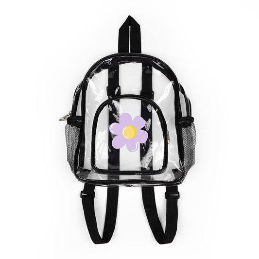 Cute Purple Daisy Backpack