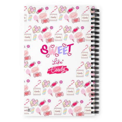 Sweet like Candy Spiral Notebook