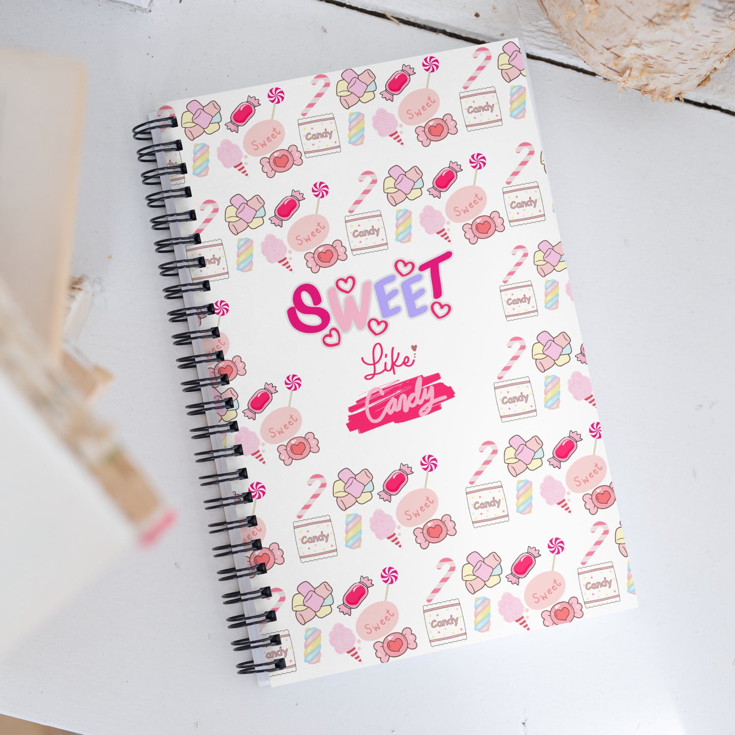 Sweet like Candy Spiral Notebook