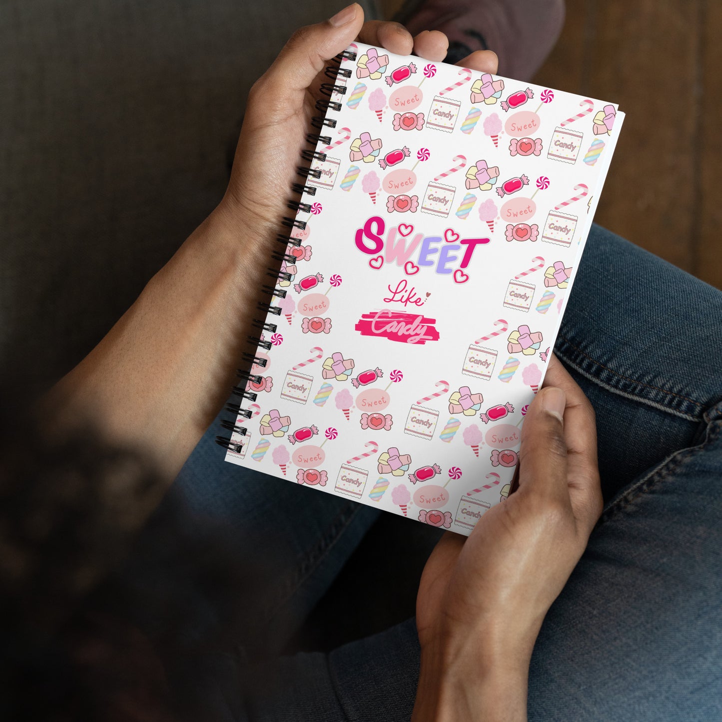Sweet like Candy Spiral Notebook