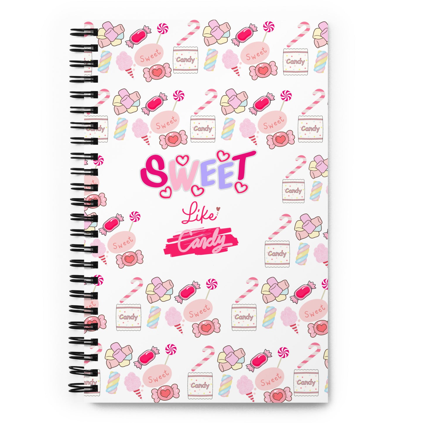 Sweet like Candy Spiral Notebook